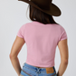 225245RW Ringers Western Women's Wild Heart Baby T-Shirt Dusty Pink