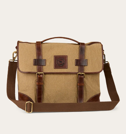 425016RW-SN Ringers Western Waxicanvas Messenger Sand