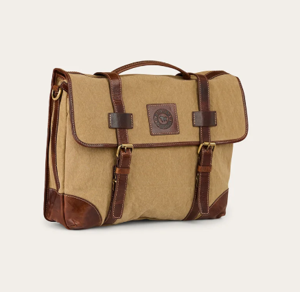 425016RW-SN Ringers Western Waxicanvas Messenger Sand