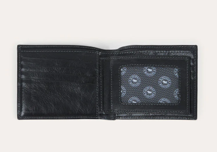425035RW-COG Ringers Western Toro Biggo Wallet Black
