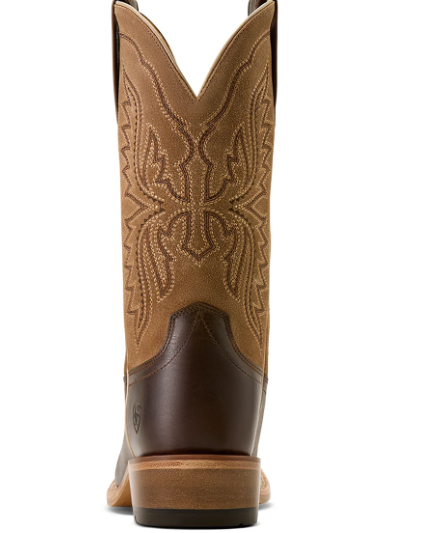 10074237 Ariat Men's Preston West Roasted Coffee/Rustic Almond Boots