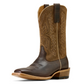 10074237 Ariat Men's Preston West Roasted Coffee/Rustic Almond Boots