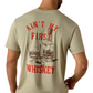 10073484 Ariat Men's Whiskey Uno SS Tee Elm