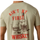 10073484 Ariat Men's Whiskey Uno SS Tee Elm