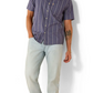 10071059 Ariat Men's Maddox Modern Fit SS Shirt Spring Lake Geo Stripe