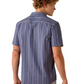 10071059 Ariat Men's Maddox Modern Fit SS Shirt Spring Lake Geo Stripe