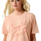 10071111 Ariat Women's Cowgirl At Heart SS Tee Tropical Peach