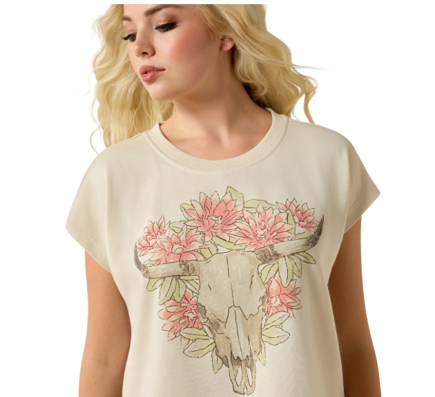 10071633 Ariat Women's Vintage Pullover Summer Sand