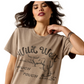 10071652 Ariat Women's Bandito Dress Taupe Mineral Wash
