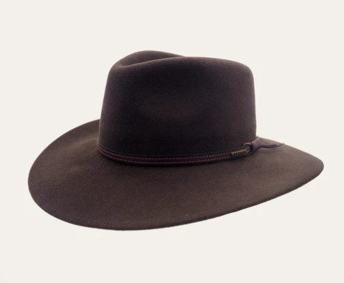XMONTBWN Stetson Montana Hat Brown