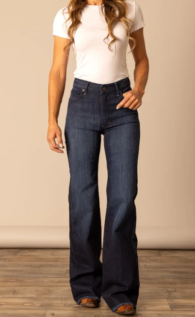 WJE0000008 Kimes Ranch Women's Olivia Dark Wash Jeans 32L