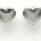 HSHSE-S Harper Silver Heart Stud Earrings
