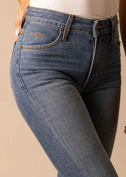 WJE0000008 Kimes Ranch Women's Jennifer Jeans Mid Blue 36L