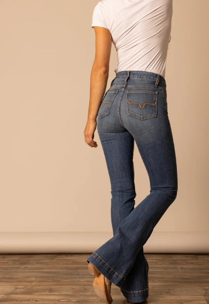 WJE0000008 Kimes Ranch Women's Jennifer Jeans Mid Blue 36L