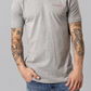 MSH0000019 Kimes Ranch Men's American Bullseye Tee Grey Heather