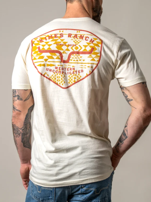 MSH0000205 Kimes Ranch Men's Honor Natural Tee