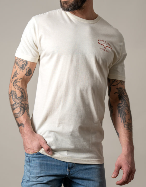 MSH0000205 Kimes Ranch Men's Honor Natural Tee