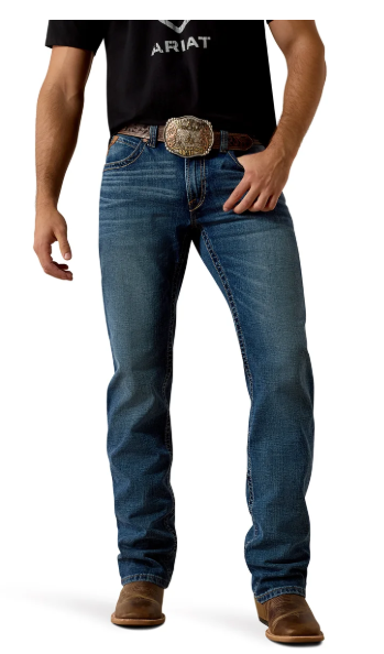 10074800 Ariat Men's M4 Relaxed Thornton Boot Cut Jeans 32 Leg