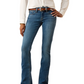 10074832 Ariat Women's Mid Rise Esti Boot Cut Jeans Short Leg