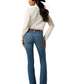 10074832 Ariat Women's Mid Rise Esti Boot Cut Jeans Short Leg