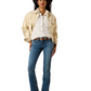 10074832 Ariat Women's Mid Rise Esti Boot Cut Jeans Short Leg
