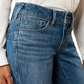 10074832 Ariat Women's Mid Rise Esti Boot Cut Jeans Short Leg