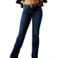 10074830 Ariat Women's Perfect Rise Boot Cut Celia Salinas Short Leg