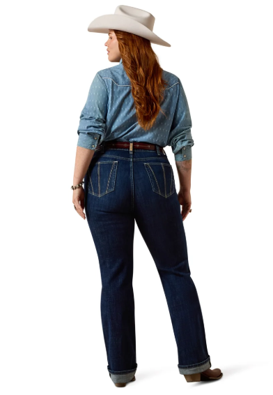 10074830 Ariat Women's Perfect Rise Boot Cut Celia Salinas Short Leg