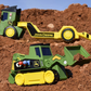 470271 John Deere Motorized Lights/ Sounds Mega Mover & Digger