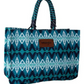 X4S2972BAG Wrangler Southwestern Oversized tote Blue