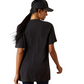 10062432 Ariat Women's Boot Stitch Logo Tee Black