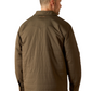 10062512 Ariat Men's Quilted Shirt Jacket Dark Green