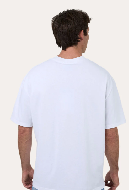125121RW-WHT  Ringers Western Men's "Who Gives A Buck" Tee White