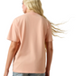 10071111 Ariat Women's Cowgirl At Heart SS Tee Tropical Peach