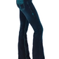 C01-JTQBTR-DWH Cowgirl Tuff Turquoise Boot stitch Short Leg
