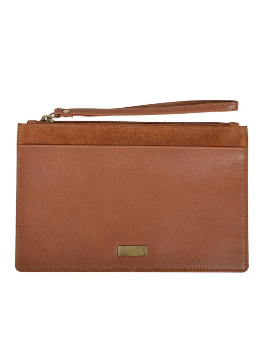 T2S2916WLT Thomas Cook Camille Zip Top Bag Tan