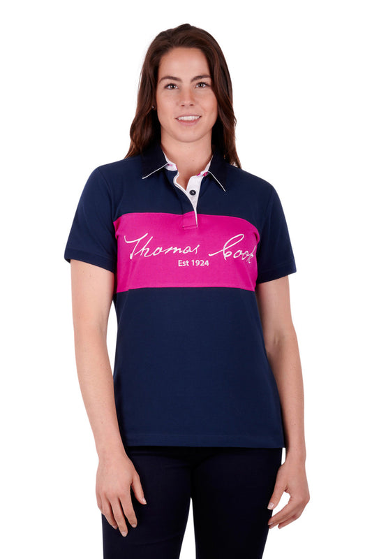T3S2523089 Thomas Cook Women's Lacey SS Polo