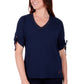 T3S2549054 Thomas Cook Women's Barbara Tee Navy