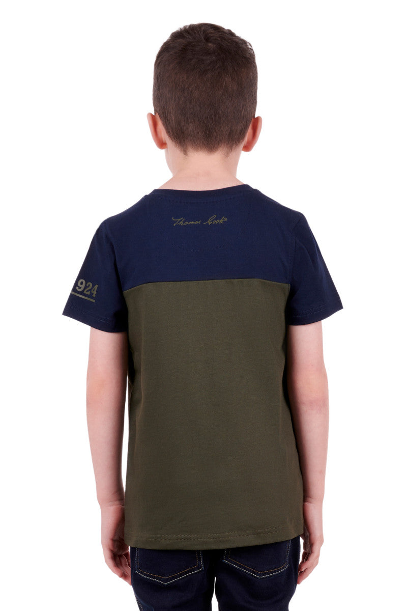 T3S3513125 Thomas Cook boys Lasso SS Henley Tee