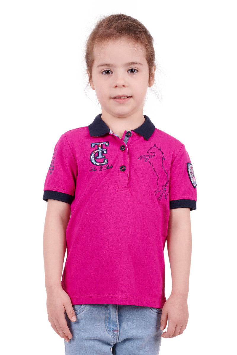 T3S550032 Thomas Cook Girls Sunny SS Polo