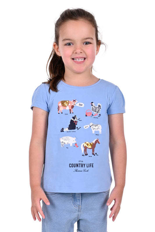 T3S5517062 Thomas Cook Girls Charlotte SS Tee