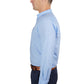 T4S1122045 Thomas Cook Men's Linen Tailored LS Shirt Light Blue