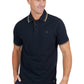 T4S1506012 Thomas Cook Men's Logan Tailored SS Polo Navy