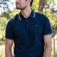 T4S1506012 Thomas Cook Men's Logan Tailored SS Polo Navy