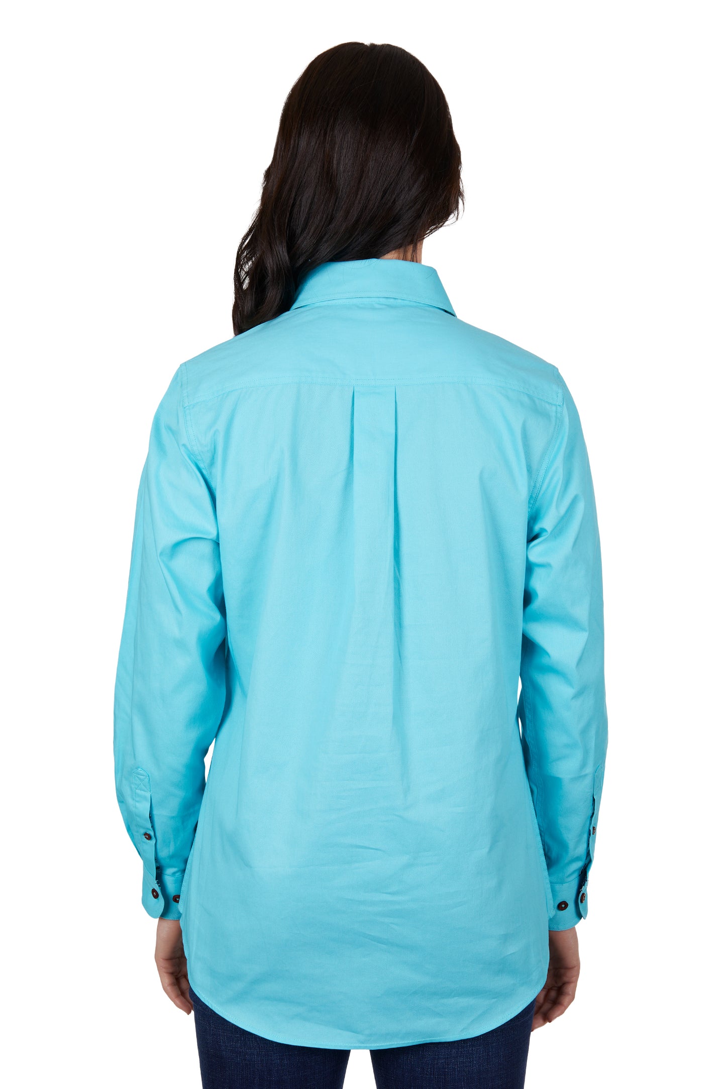 T4S2100182 Thomas Cook Women's Light H/PLKT LS Shirt Aqua