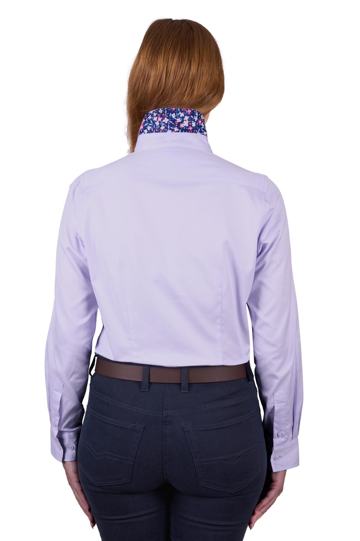 T4S2117045 Thomas Cook Women's Kelsey LS Shirt Purple