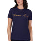 T4S2572065 Thomas Cook Women's Eva Script Tee Navy