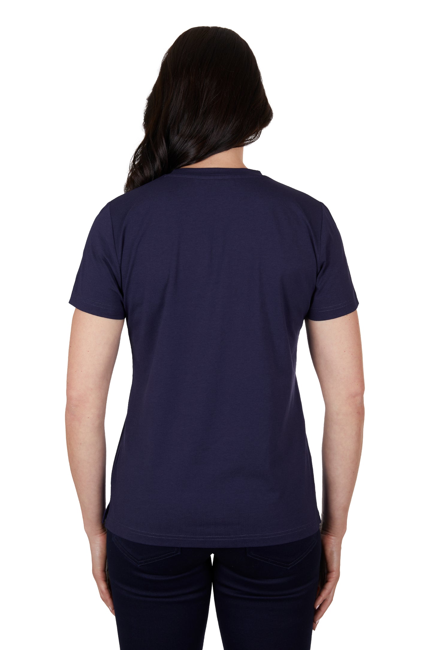 T4S2572065 Thomas Cook Women's Eva Script Tee Navy