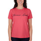 T4S2572065 Thomas Cook Women's Eva Script Tee Bright Rose