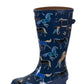 T4W28446 Thomas Cook Women's Deloraine Blue Horses